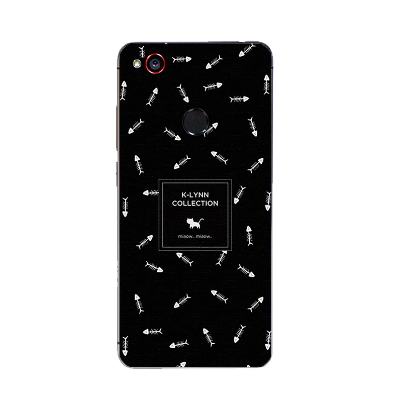 6373 08 Чехол для телефона ZTE Nubia Z9 MAX для Nubia Z11/Z11 Mini MAX чехол для Nubia Z11 MiniS Shell Мягкий ТПУ Черный стильный дизайн с рисунком - Цвет: 6373 08