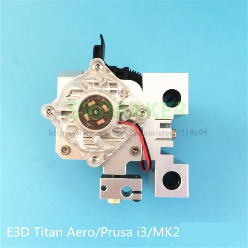 Titan Aero Upgrade Heatsink extruder /V6 PT100 Hotend upgrade kit direct radiator 1.73/3mm for Prusa 3D printer parts | Компьютеры и