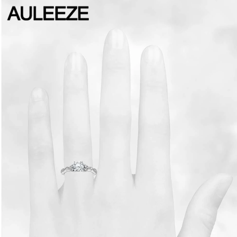 Кольцо обручальное с фианитом 0.5CT белое золото 14 к|ring for|rings for womenrings women gold |