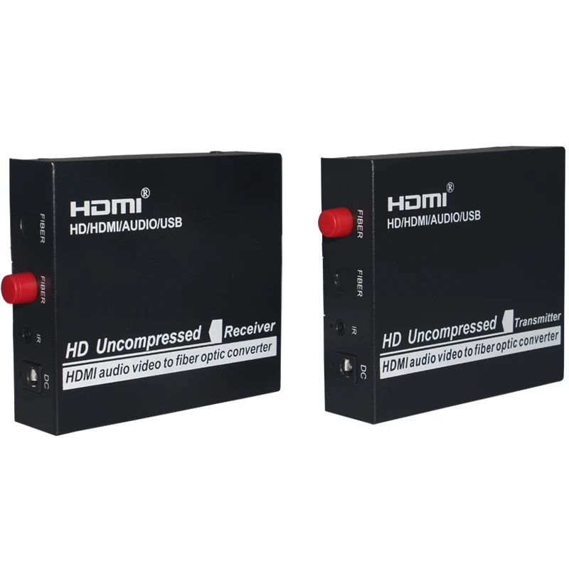 Премиум HDMI волоконно оптические удлинители 3G 1080P full HD оптоволоконные