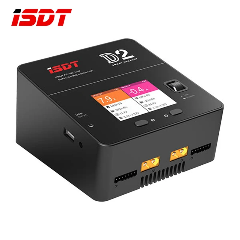 Фото Оригинальный ISDT D2 200W 20A AC двухканальный Выход Smart Lipo Батарея баланс балансировка Оригинальный ISDT D2 200W 20A AC двухканальный Выход Smart Lipo Батарея баланс балансировка