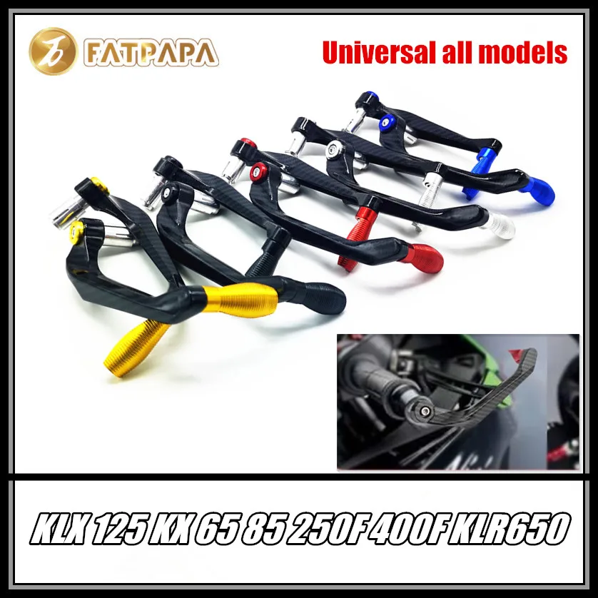 Для KAWSAKI KLX 125 KX 65 85 250F 400F KLR650 аксессуары для мотоциклов Рычаги сцепления руля