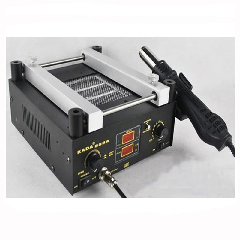 Паяльная станция 2 в 1 KADA 853A RDA 220 В с инфракрасными лучами|soldering hot air|hot airpreheating station |
