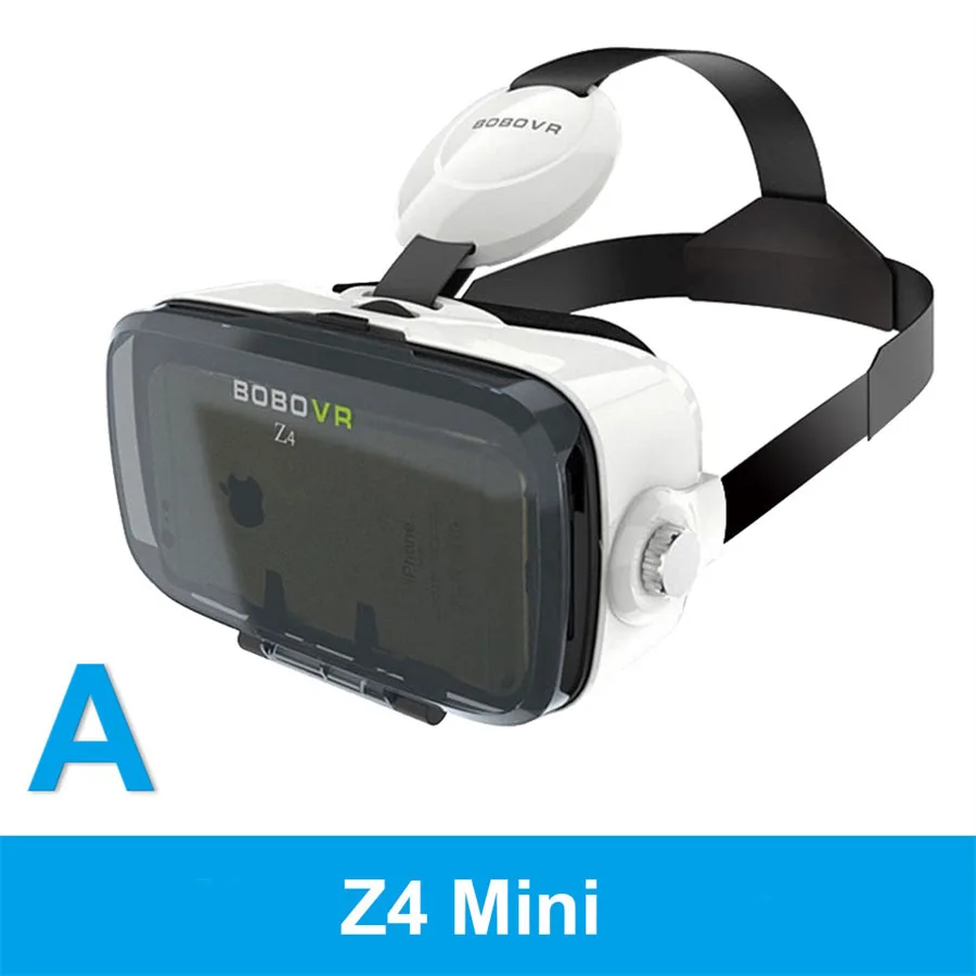 Z4-Mini Очки виртуальной реальности BOBOVR Z4 мини очки виртуальной реальности VR очки 2,0 3d очки виртуальной реальности vr шлем картон bobo vr z4 VR гарнитура для 4,3-6,0 дюймовых смартфонов - Цвет: Z4-Mini