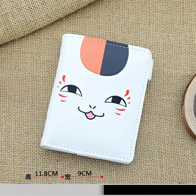 Natsume's Book of Friends мужские кошельки с застежкой дизайн короткие ПУ Natsume Yuujinchou женские кошельки с карманами для монет Кошельки Держатель для карт