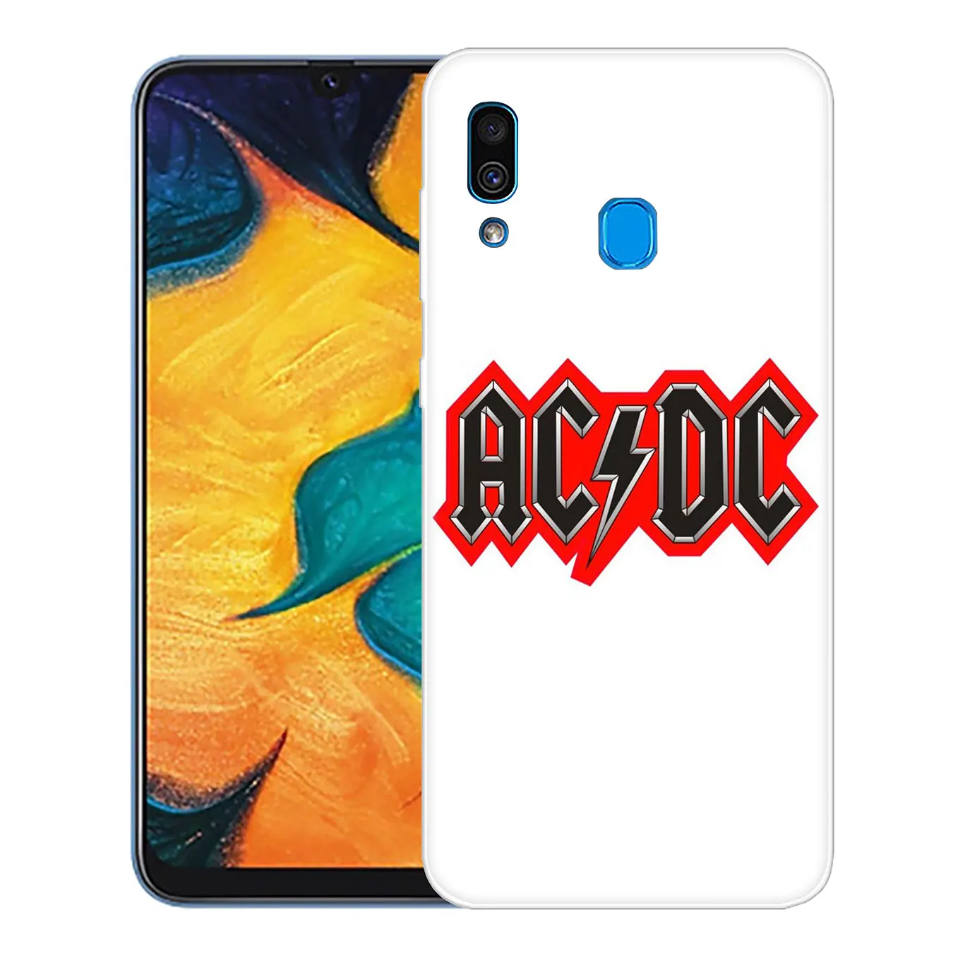 Lavaza ac dc плакат ACDC Малкольм молодой жесткий чехол для телефона для samsung Galaxy A10 A20 A30 A40 A50 A60 A70 M40 M30 M20 M10 A20e крышка - Цвет: 11