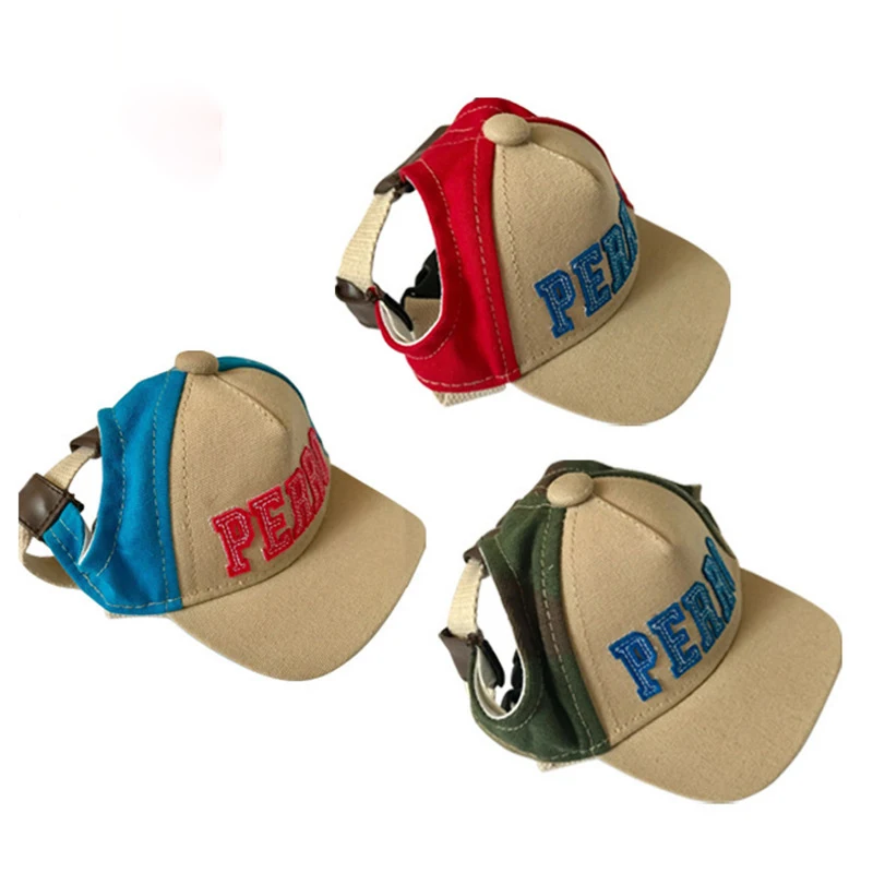 Осень собака милый шляпу аксессуары для маленьких собак Бейсбол головной убор