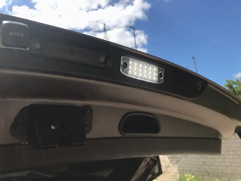 Светодиодный светильник номерного знака для Kia Sportage 2011~ для SONATA 10~ 13 для SONATA YF 10MY 2010~ 2013 GF 10