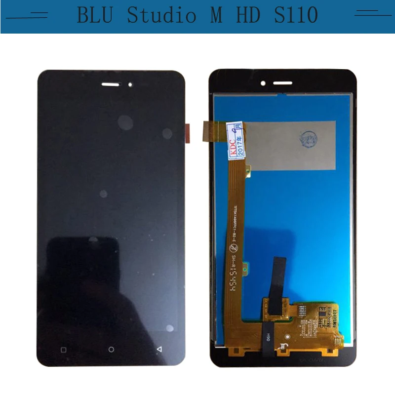 Для BLU Studio M HD S110 S110U S110L ЖК дисплей сенсорный экран стекло дигитайзер полная сборка