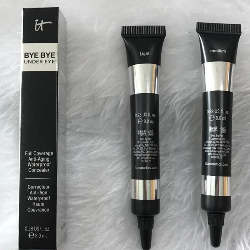 Concealer Cream It Cosmetics Bye Under Eye Full Coverage Waterproof Foundation Medium Light Cover Dark Circles |