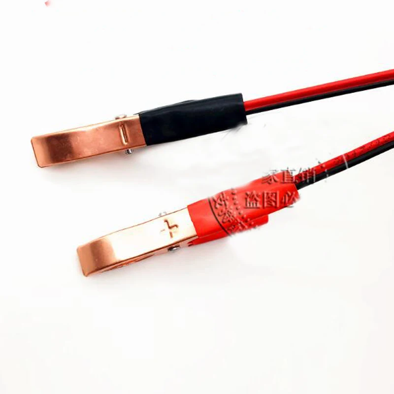 20pcs Alligator Clip Power Test Line High Current Red and Black Parallel Cable 1M 2M 3M 5M | Обустройство дома