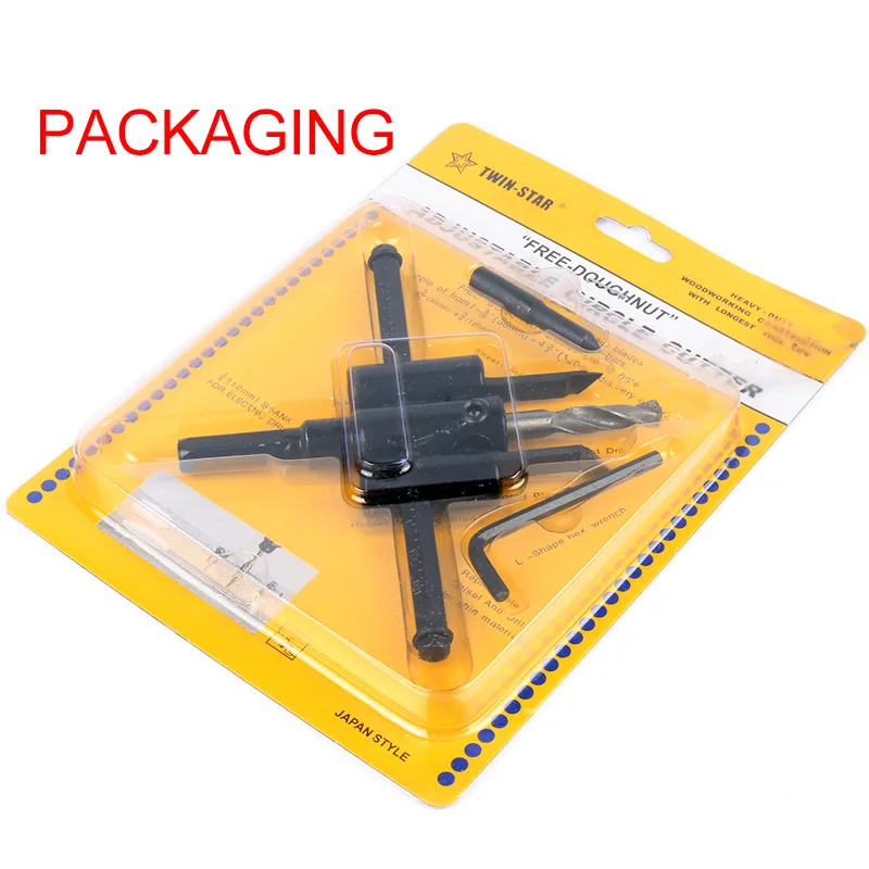 Adjustable Wood Drywall Circle Hole Drill Cutter Bit Saw Use 30-120mm | Инструменты