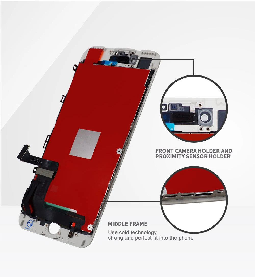 Дисплей класса AAA или lcd или экран для iPhone 5 5S 5c для iPhone 7 7 Plus для iPhone 6 сенсорный экран дигитайзер с бесплатной 3 подарками
