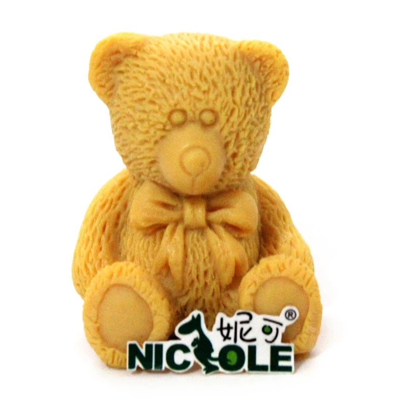 Силиконовая форма для мыла 3D Милые пивные свечи ручной работы шоколадные формы