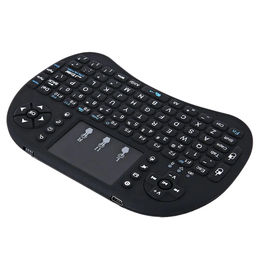 V8 Портативный 2 4 ГГц Беспроводной Air Мышь Gaming Keyboard Combo Совместимость с ПК