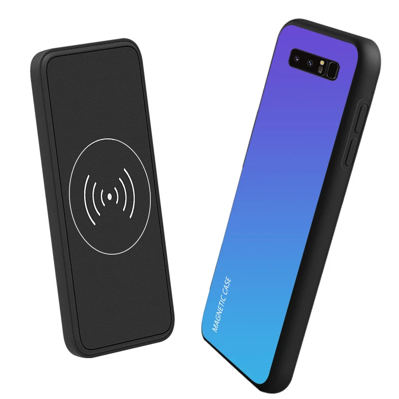 Для samsung galaxy note 9 s9 plus s7 edge s8 note8 Магнитная батарея чехол для iPhone X xs max xr 8 xiaomi mix 2s