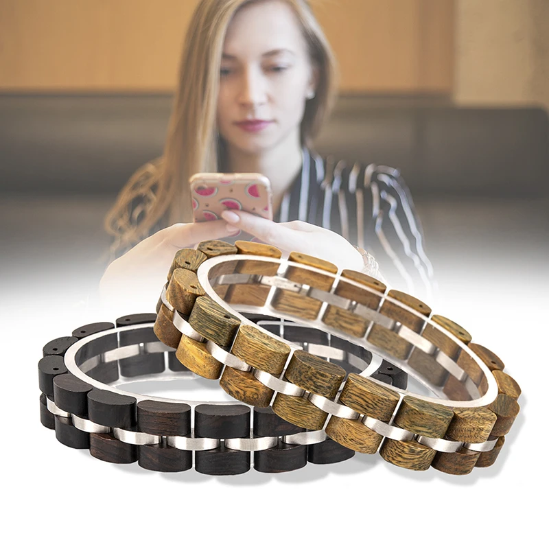 Браслет мужской женский деревянный ручной работы браслет на подарок | Украшения