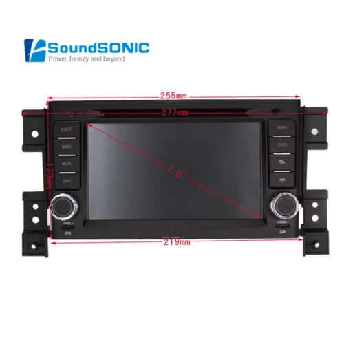 Гранд Витара Авторадио Радио для автомобиля Suzuki Сенсорный экран DVD GPS навигационная система развлечений на.