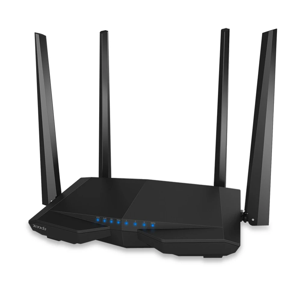 Оригинальный Tenda AC6 1200 Мбит/с Беспроводной маршрутизатор 5dBi внешних антенн|wireless