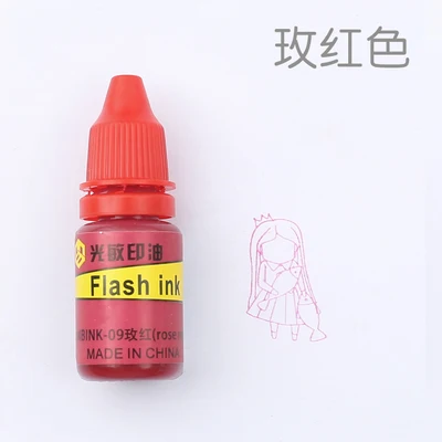rose pink 1 шт. план даты времени светочувствительное уплотнение креативный планировщик для скрапбукинга DIY штамп прозрачные штампы офисные принадлежности - Цвет: rose pink