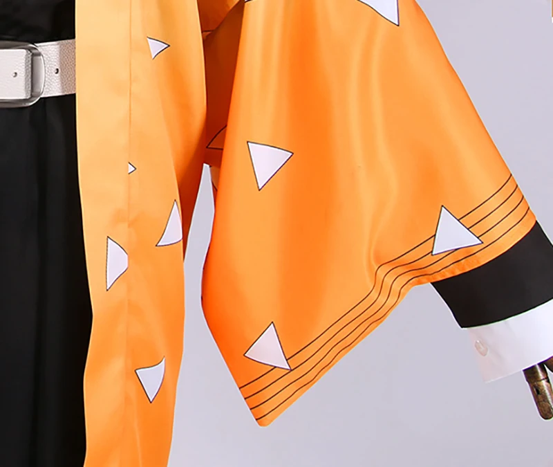 Костюм для косплея рассекающий демонов агатсума зенитсу костюм полный