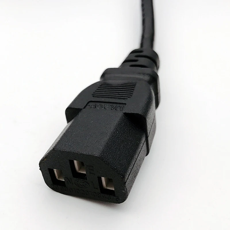 1 2 м ЕС/Европа 3Pin Мощность кабель ЕС 3 зубец ноутбук адаптер переменного тока