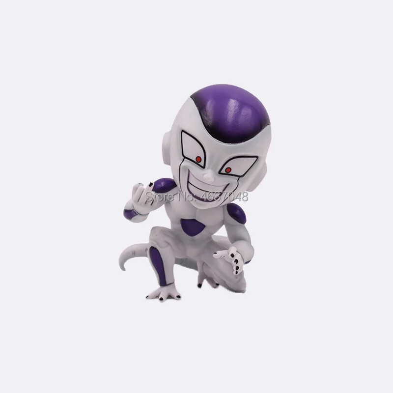 11 см аниме Dragon Ball Z Son Goku Child Majin Buu Cell Freeza Frieza Buruma Bulma ПВХ фигурка, Игрушечная модель малыша - Цвет: Freeza no box B