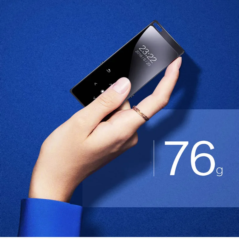 MP4 плеер с Bluetooth без потерь hi-fi звук MP4 музыкальные плееры сенсорная кнопка встроенный громкий динамик с FM+ Бесплатный шнурок в подарок