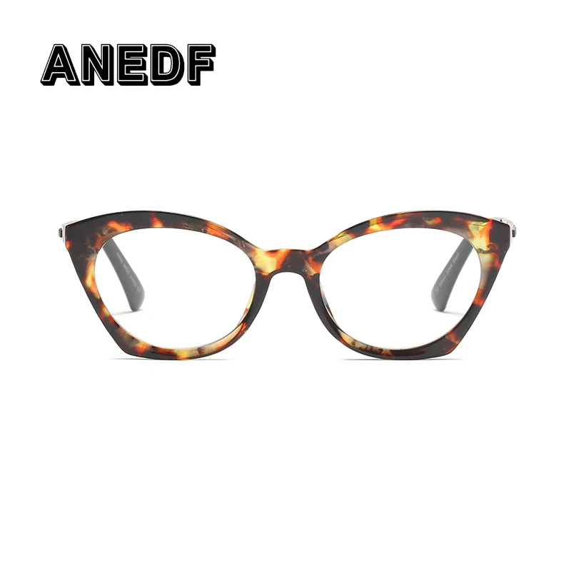 ANEDF 2018 модные оправы для очков кошачий глаз женские брендовые дизайнерские белые