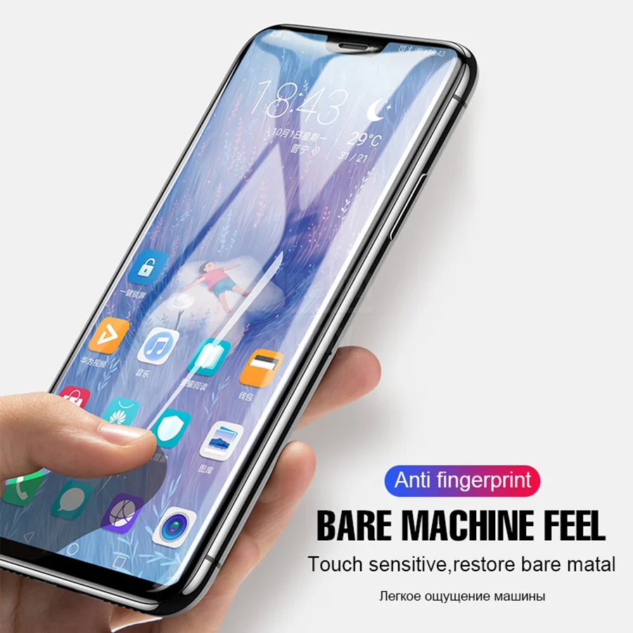 WK полностью клеящаяся 3D изогнутая передняя+ задняя пленка для huawei mate 20 Pro, защитная нано-Гидрогелевая пленка с инструментами, не закаленное стекло