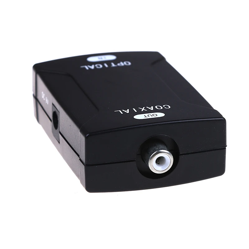 Цифровой аудиоадаптер Dolby 5 1 и DTS коаксиальный переходник RCA в оптический TOSlink SPDIF
