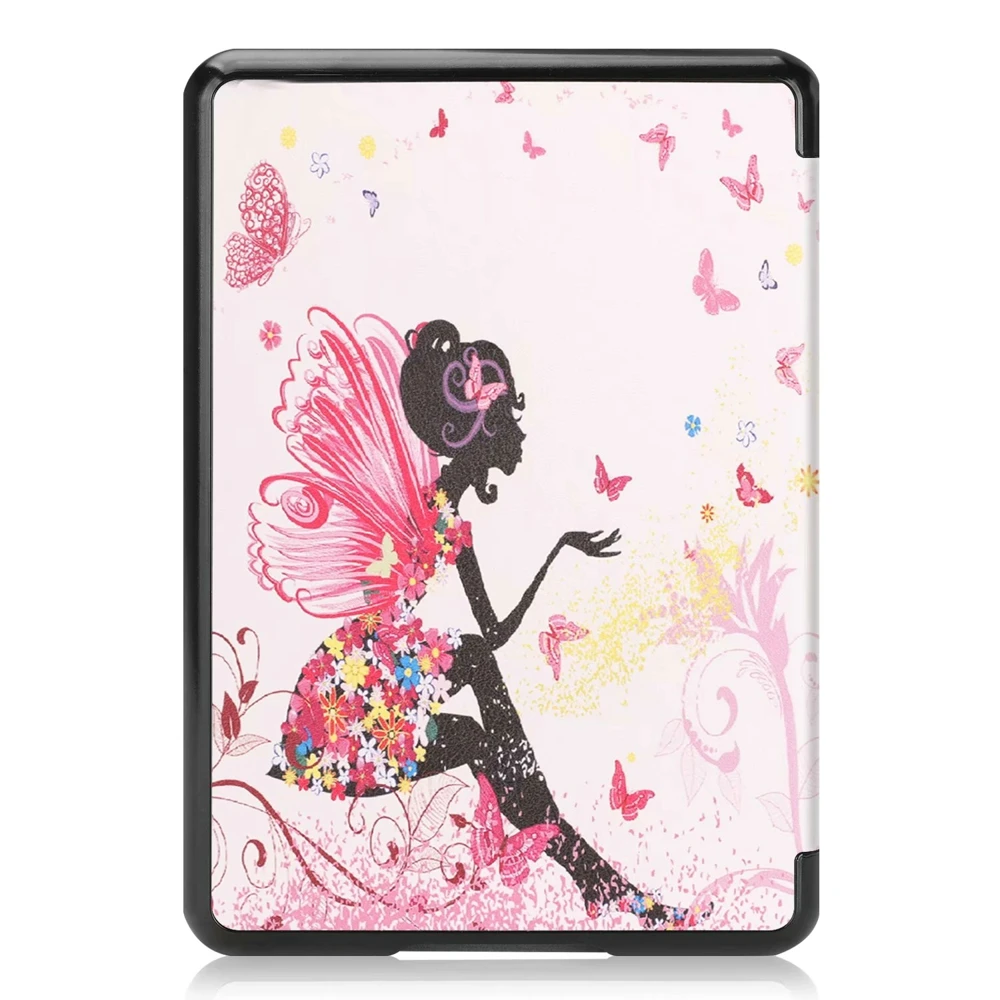 Роскошный ультра тонкий Folio Stand легкий кожаный чехол для сна/пробуждения для Amazon Kindle Paperwhite 10th 10 поколения 6"