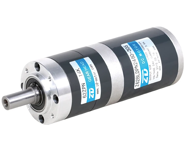 24V 60W привод типа бесщеточный планетарный редуктор Z62BLDP2460 30S/62PN28. 05K двигатель