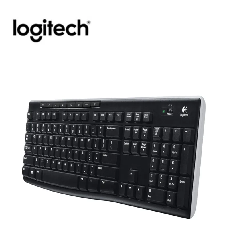 Беспроводная мультимедийная клавиатура Logitech K270 большой ассортимент клавиатур