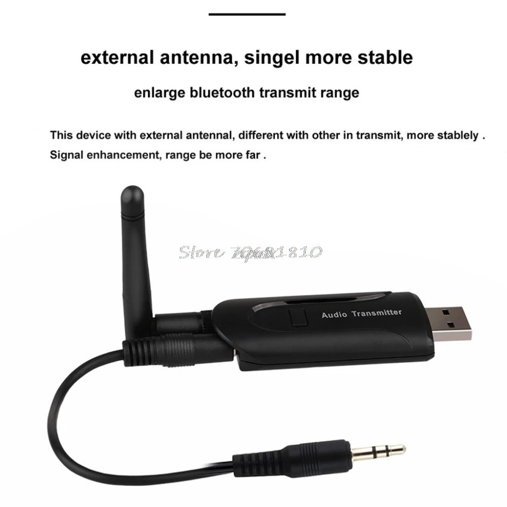 USB 3 5 мм беспроводной Bluetooth 4 0 A2DP стерео музыкальный аудио передатчик Отправитель