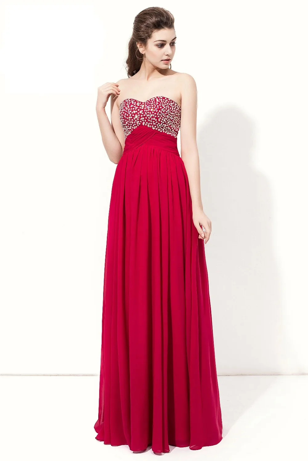 ANGELSBRIDEP Дешевые Длинные Свадебные платья vestido madrinh Сексуальное Милое шифоновое Vestido Madrinha Формальное вечернее платье Лидер продаж