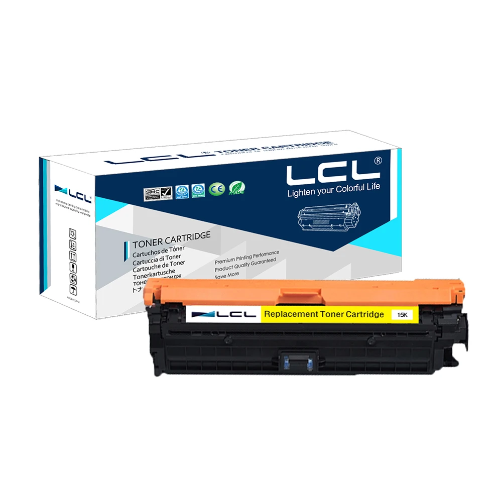 Любой тонер картридж 1 LCL 650A CE270A CE271A CE272A CE273A (1 упаковка) совместимый с HP Color LaserJet