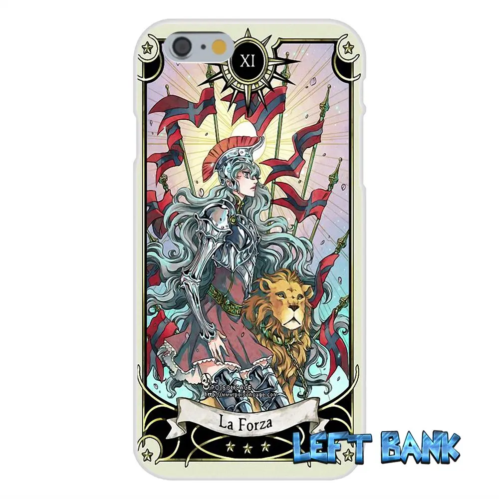 Таро карта мягкий Силиконовый ТПУ Прозрачный чехол для Samsung Galaxy Note 3 4 5 S4 S5 MINI S6 S7 edge