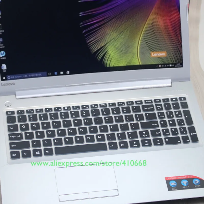 Силиконовый защитный чехол для клавиатуры 15,6 дюймов для lenovo Ideapad 300 17 300-17 700 700-15 700-17 500S-15 Idea pad 700-15ISK