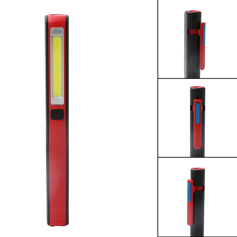 USB Work Flashlight Magnetic Lamp Rechargeable Linternas Portable Hand Emergency Torch Light For Fishing Inspection | Освещение