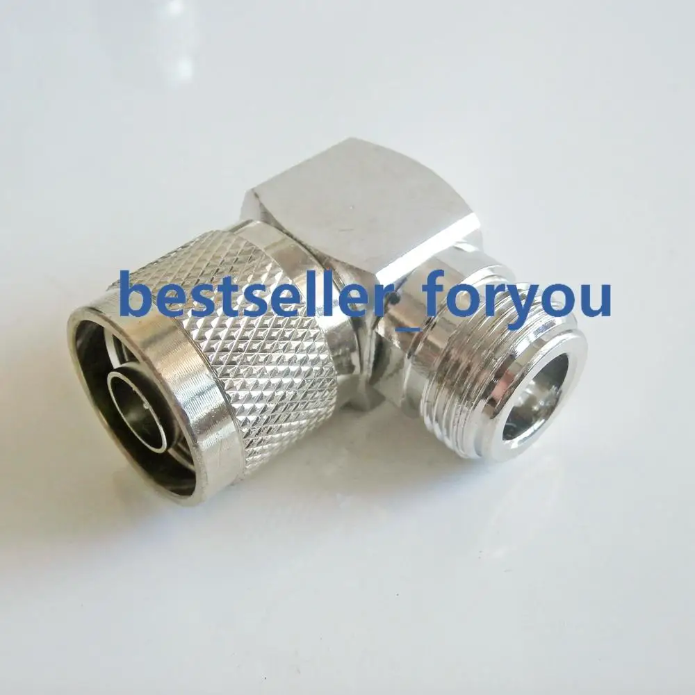 

1X N male to N female jack right angle 90 degree RF Coaxial Connector Adapter