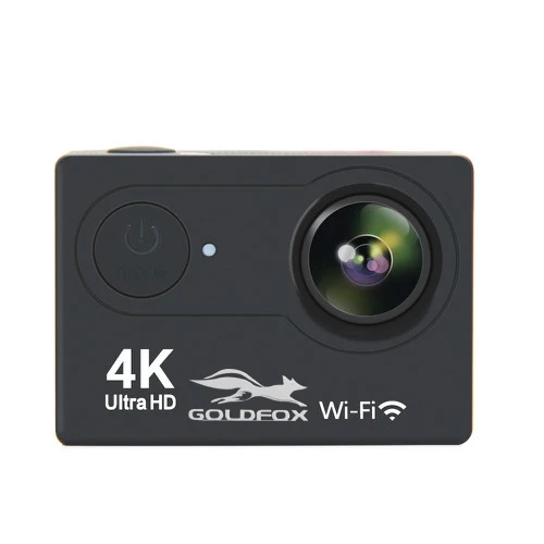 H9 экшн-камера Full HD 4K 25FPS Wi-Fi 2," экран мини-камера с защитным корпусом Go Водонепроницаемая pro спортивная DV камера поддержка 32G TF карта - Цвет: Черный