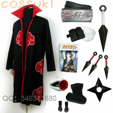 

Stock!Uchiha Itachi Cosplay Costume Suits ,Perfect Custom For you!Can't be customized!