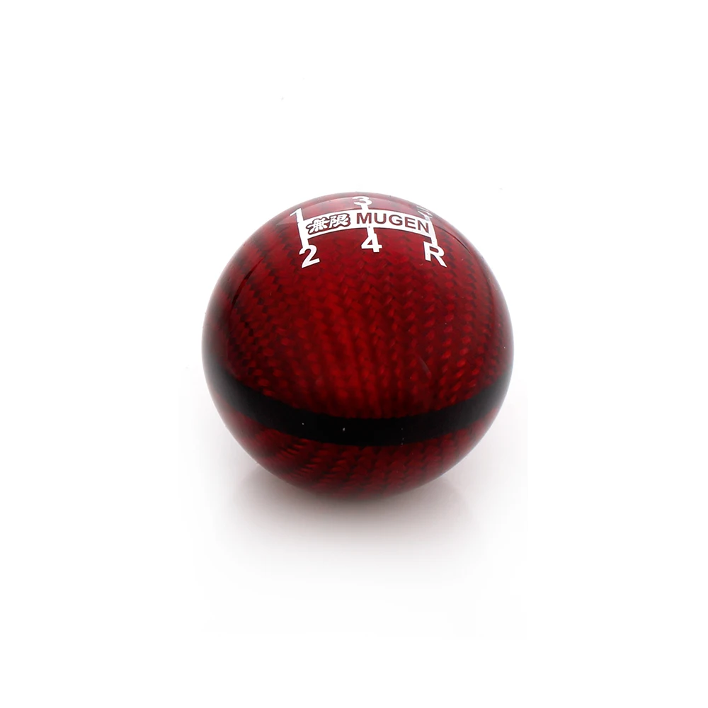 5 speed red RASTP-5/6 Скорость M8X1.25/M10X1.5/M10X1.25 Mugen Красный углеродное волокно ручка переключения передач для Honda Civic Acura RS-SFN051 - Название цвета: 5 speed red