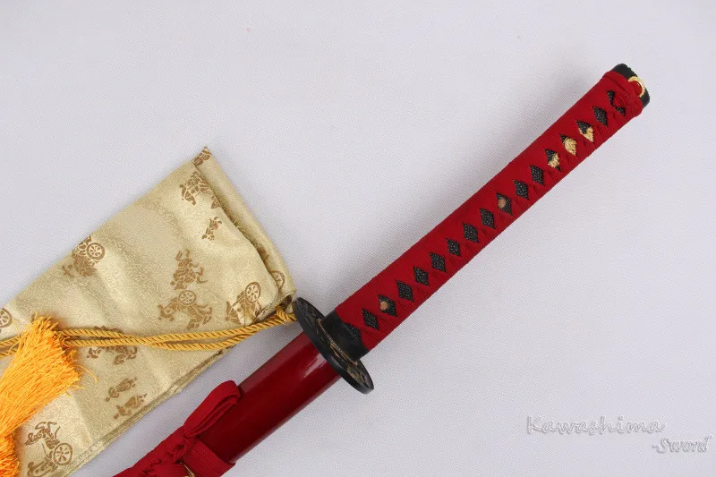 Японский Самурай Катан Иайто Sword 1060 Высокоуглеродистой Стали Полный Тан Профессиональный Для Боевых Искусств