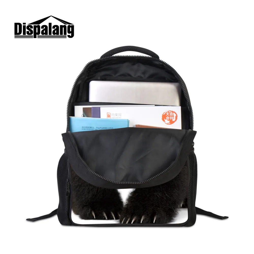 Рюкзак Dispalang для мужчин и женщин школьный ранец с принтом акулы животных сумка