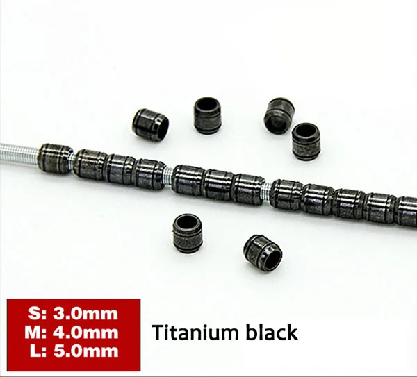 Titanium black S Модель металлических частей для трансформации нефтепровода Zagu металлическая силовая трубка 6 цветов - Цвет: Titanium black S