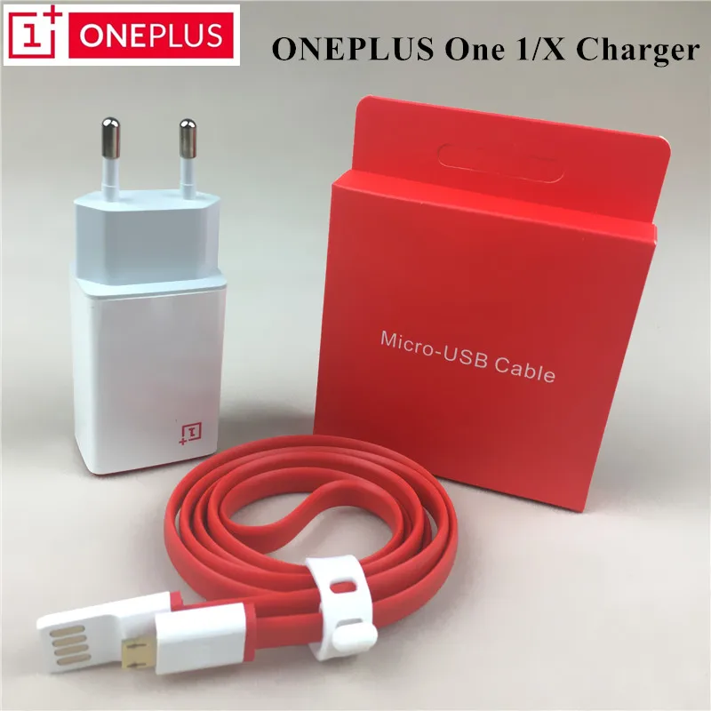 Оригинальный зарядный кабель Oneplus one 1/X Micro USB 100 см 5 В 2 А адаптер для зарядки США/ЕС