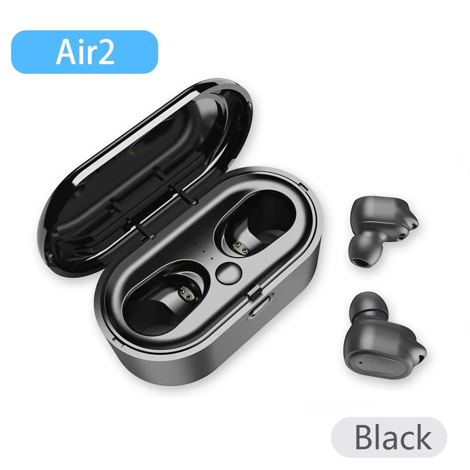 Air2 TWS TiYiViRi Mini TWS 5,0 беспроводные Bluetooth наушники ipx5 водонепроницаемые спортивные наушники с шумоподавлением наушники для xiaomi huawei - Цвет: Air2 TWS