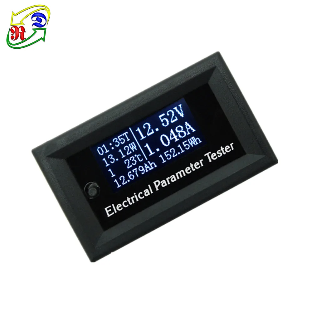 RD 7в1 OLED Многофункциональный тестер, измеритель напряжения, тока, времени, температуры, емкости, Электрический вольтметр, амперметр